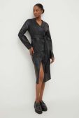 Сукня Answear Lab колір чорний midi пряма (3646072)