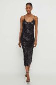 Сукня Answear Lab колір чорний midi облягаюча (3685207)
