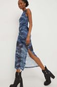 Сукня Answear Lab maxi облягаюча колір блакитний (3692157)