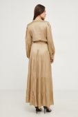 Сукня Answear Lab колір золотий maxi розкльошена (3685217)