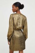 Сукня Answear Lab колір золотий mini пряма