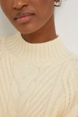 Светр Answear Lab жіночий колір бежевий півгольф (3535364)