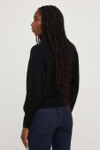 Светр Answear Lab жіночий колір чорний легкий гольф (3478931)