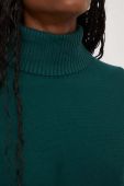 Светр Answear Lab жіночий колір зелений легкий гольф (3483448)