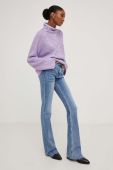 Светр Answear Lab жіночий колір фіолетовий гольф