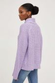 Светр Answear Lab жіночий колір фіолетовий гольф