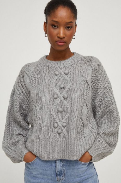 Светр Answear Lab жіночий колір сірий (3530336)