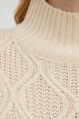 Светр Answear Lab жіночий колір бежевий гольф (3646084)