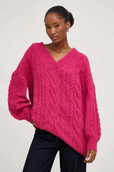 Светр Answear Lab жіночий колір рожевий теплий (3569213)