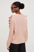 Светр з вовною Answear Lab колір рожевий (3535389)