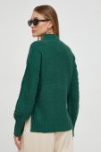 Светр Answear Lab жіночий колір зелений теплий півгольф (3646098)