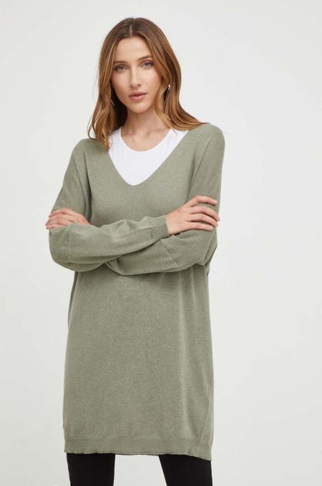 Светр Answear Lab жіночий колір зелений легкий (3405461)