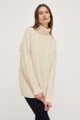 Светр Answear Lab жіночий колір бежевий гольф (3433119)