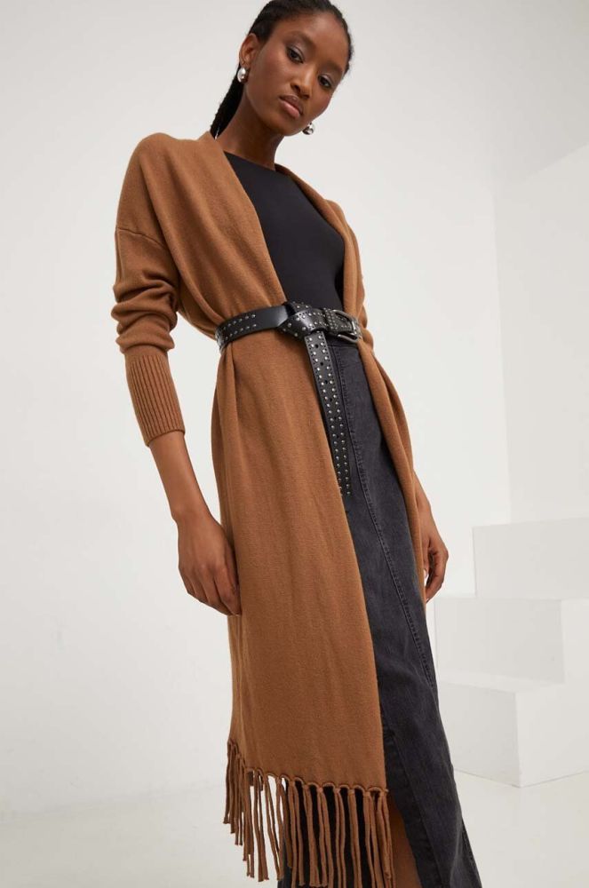 Джемпер Answear Lab жіночий колір коричневий легкий (3460078)
