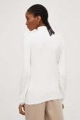 Светр Answear Lab жіночий колір білий півгольф
