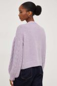 Светр з вовною Answear Lab колір фіолетовий теплий (3569227)
