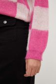 Светр з вовною Answear Lab колір рожевий (3589329)