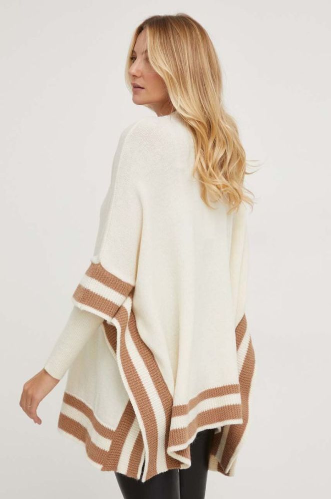 Светр з вовною Lab колір бежевий легкий (3572922) фото 3