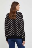 Светр Answear Lab жіночий колір чорний півгольф (3498313)