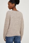 Светр з вовною Answear Lab колір бежевий легкий (3530343)