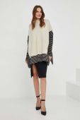 Светр Answear Lab жіночий колір бежевий легкий півгольф (3498324)