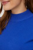 Светр Answear Lab жіночий легкий гольф колір блакитний (3494286)