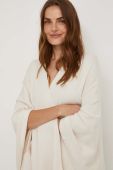 Пончо Answear Lab колір бежевий легке (3483467)