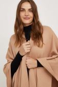 Пончо Answear Lab колір бежевий легке (3483474)
