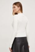 Светр Answear Lab жіночий колір білий легкий півгольф (3552005)