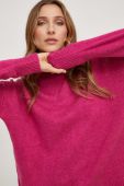 Светр з вовною Answear Lab колір рожевий легкий (3552027)