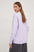 Светр з вовною Answear Lab колір фіолетовий легкий (3552024)