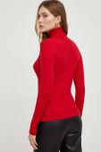 Светр Answear Lab жіночий колір червоний легкий гольф (3560897)