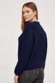 Светр з вовною Answear Lab колір синій теплий (3552034)