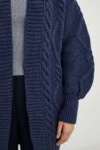 Кардиган з вовною Answear Lab колір синій теплий (3560900)
