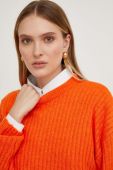 Светр з домішкою вовни Answear Lab жіночий колір помаранчевий