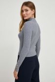 Светр Answear Lab X Лімітована колекція NO SHAME жіночий колір сірий легкий півгольф