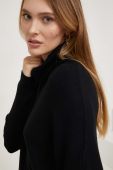 Светр Answear Lab жіночий колір чорний гольф (3589400)