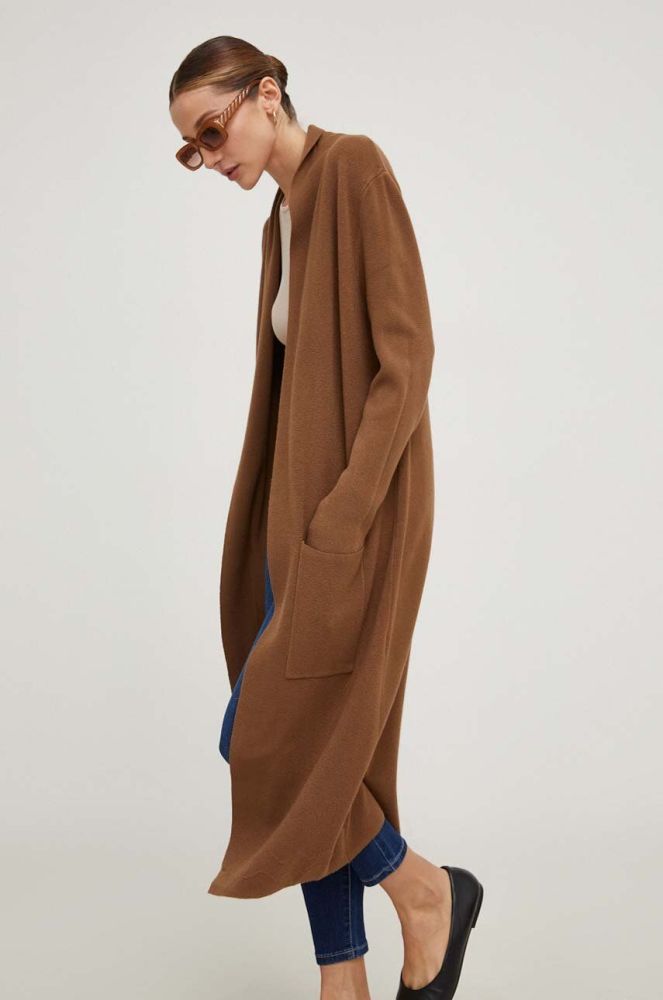 Джемпер Answear Lab жіночий колір коричневий легкий (3611300)
