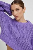 Светр Answear Lab жіночий колір фіолетовий теплий (3603728)