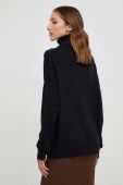 Светр Answear Lab жіночий колір чорний легкий гольф (3622920)