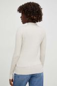Светр Answear Lab жіночий колір бежевий легкий півгольф (3611302)