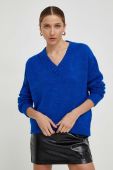 Светр з вовною Answear Lab теплий колір блакитний (3603729)