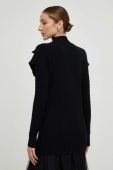 Светр Answear Lab жіночий колір чорний півгольф (3611318)