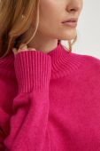 Светр Answear Lab жіночий колір рожевий півгольф (3603734)