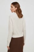 Светр Answear Lab жіночий колір бежевий півгольф (3603736)