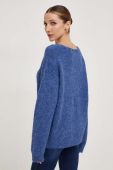 Светр з вовною Answear Lab теплий колір блакитний (3611329)