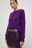 Светр з вовною Answear Lab колір фіолетовий легкий (3603746)