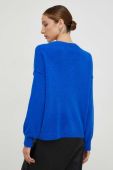 Светр з вовною Answear Lab легкий колір блакитний (3603741)