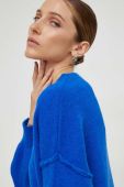Светр з вовною Answear Lab легкий колір блакитний (3603741)