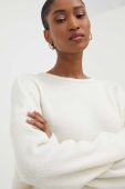 Светр з вовною Answear Lab колір білий легкий (3622940)